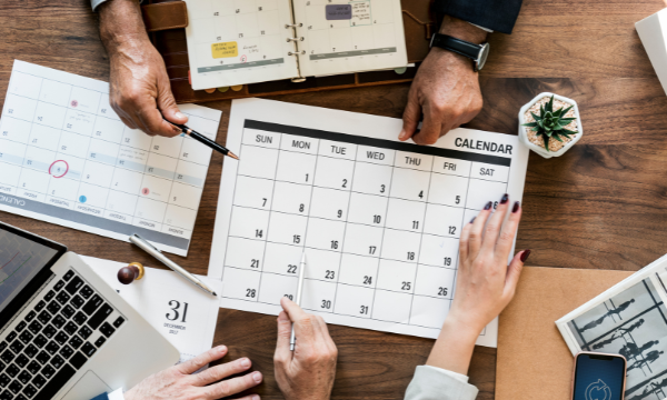 Organizar vacaciones empleados